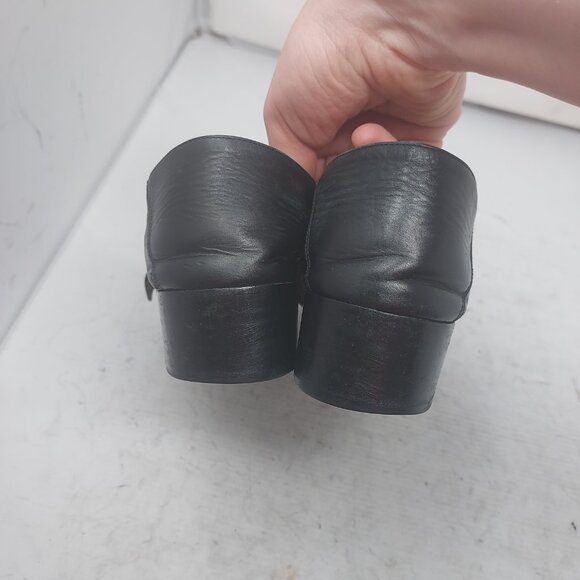 Gucci Black Leather Peyton GG Web Detail Shoe - Picture 8 of 8